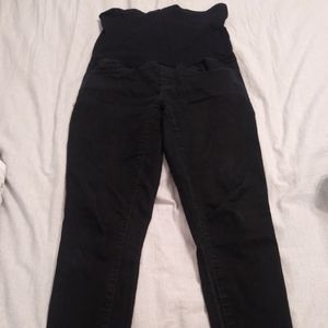 Black maternity jeans